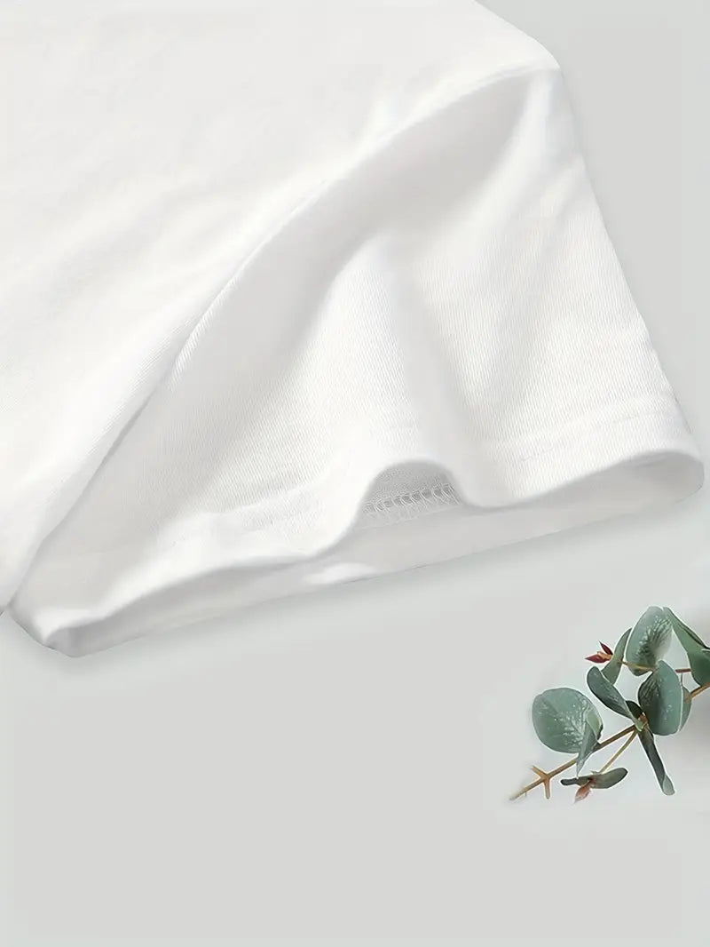 Aimilia - Elegantes T-Hemd Mit Kurzen Ärmeln Und Blumendruck